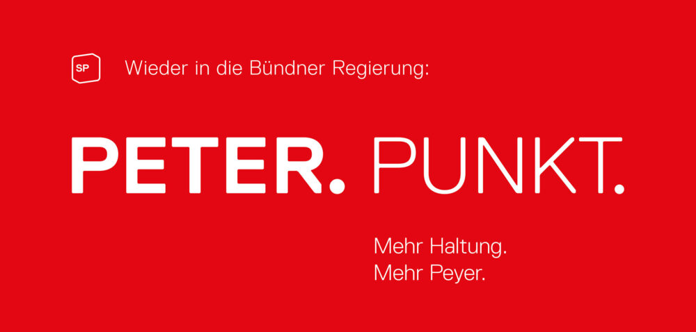 Peter. Punkt. Mehr Haltung. Mehr Peyer.